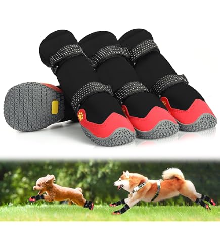 Amazon.co.jp: 「SENMUUP」犬靴 犬用ブーツ ドッグシューズ 春夏用